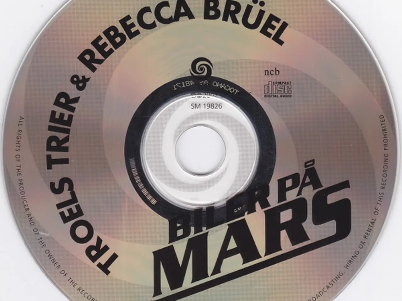 Billede 3 - Troels Trier & Rebecca Brüel – Biler På Mars – CD