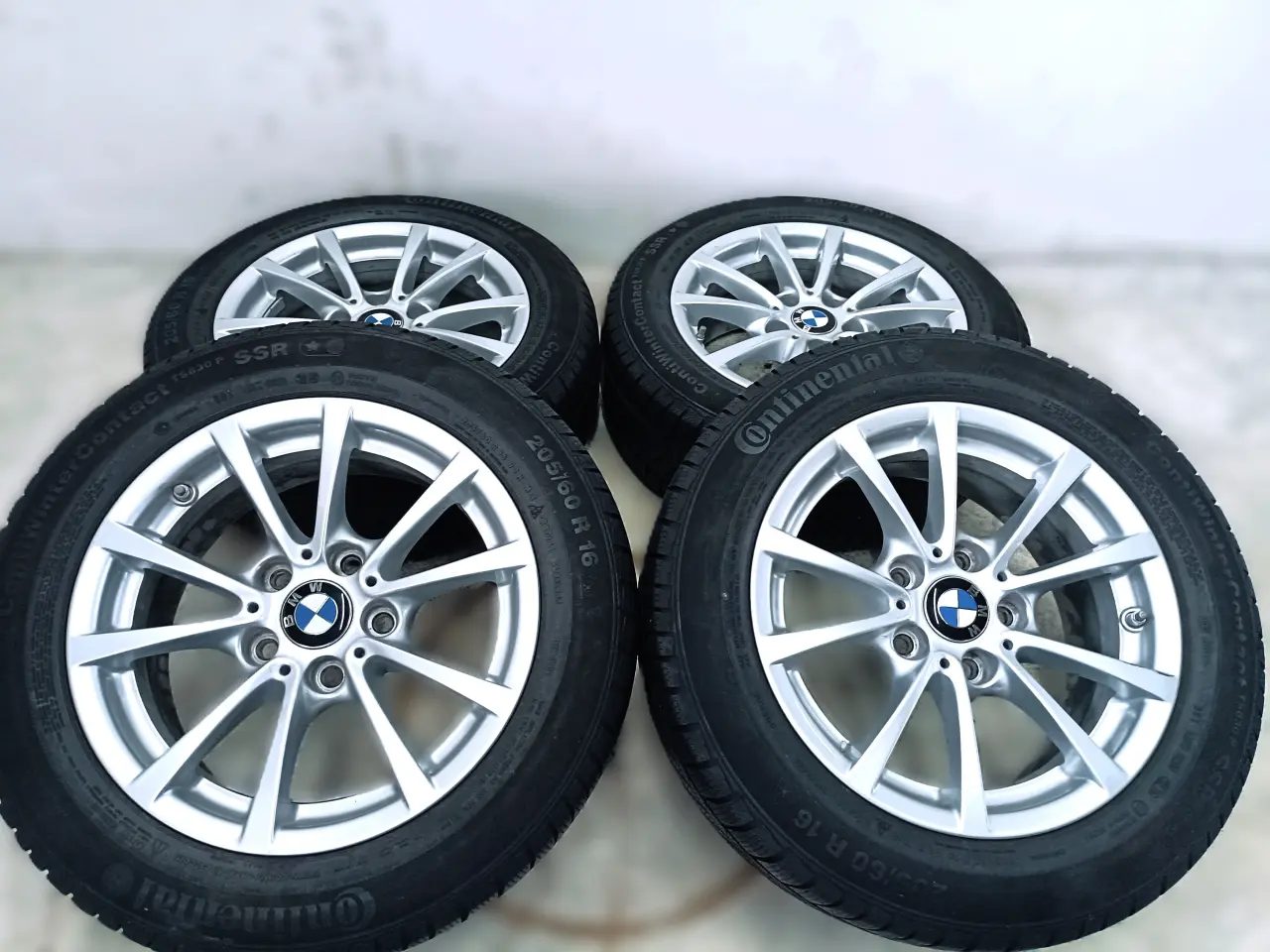 Billede 3 - 5x120 16" ET31, nav 72,6ø BMW vintersæt inkl.TPMS