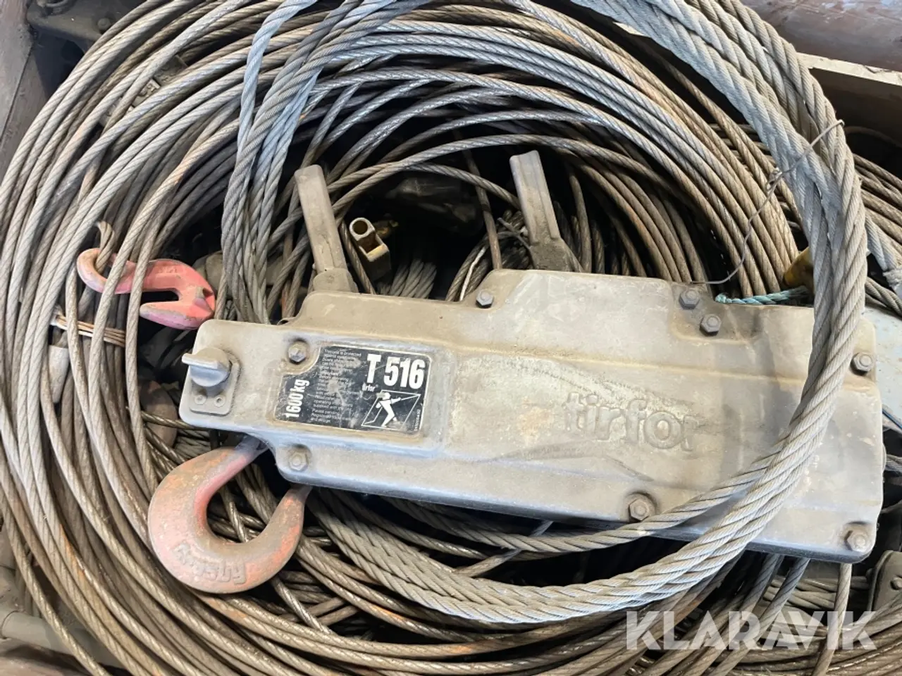 Billede 9 - Diverse løfteudstyr & wiretalje Tirfor T516