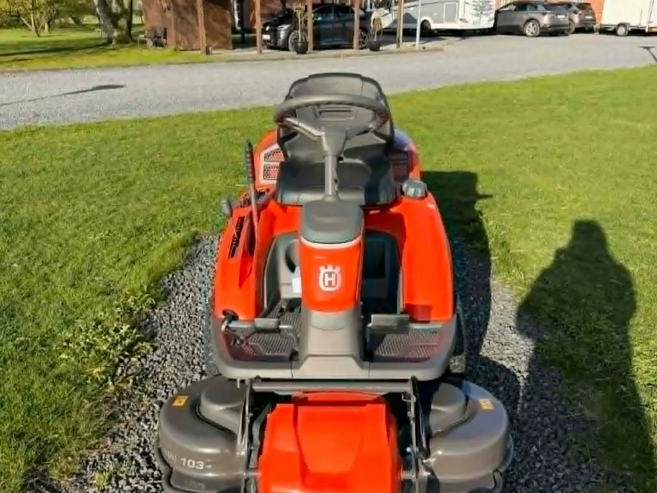 Billede 4 - Husqvarna R214Ts havetraktor 