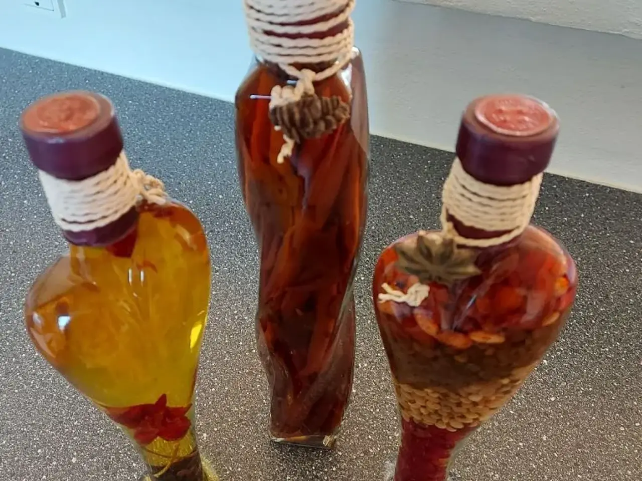 Billede 1 - Glas pynt til køkken