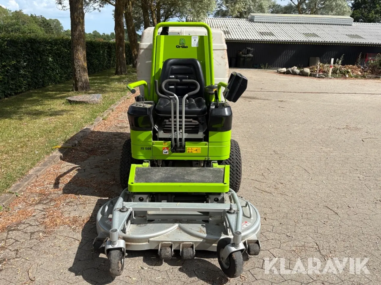 Billede 8 - Plæneklipper Grillo FD 1000 med opsamler