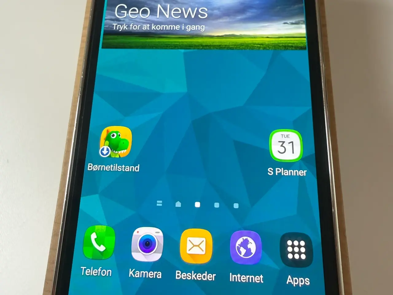 Billede 4 - Original Samsung S5 med tilbehør