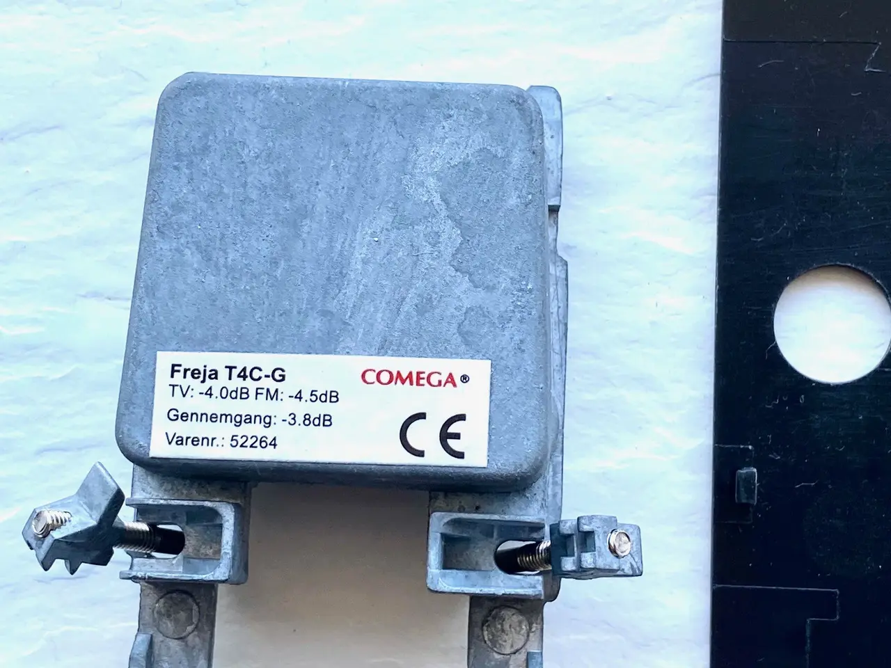 Billede 6 - Comega Freja antenne/dataudtag TV/FM 4 dB – 50 kr.