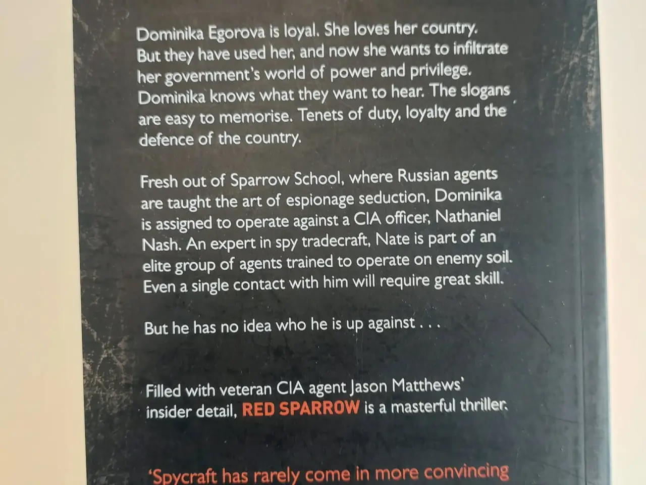 Billede 2 - Red Sparrow – Jason Matthews (Engelsk paperback, N