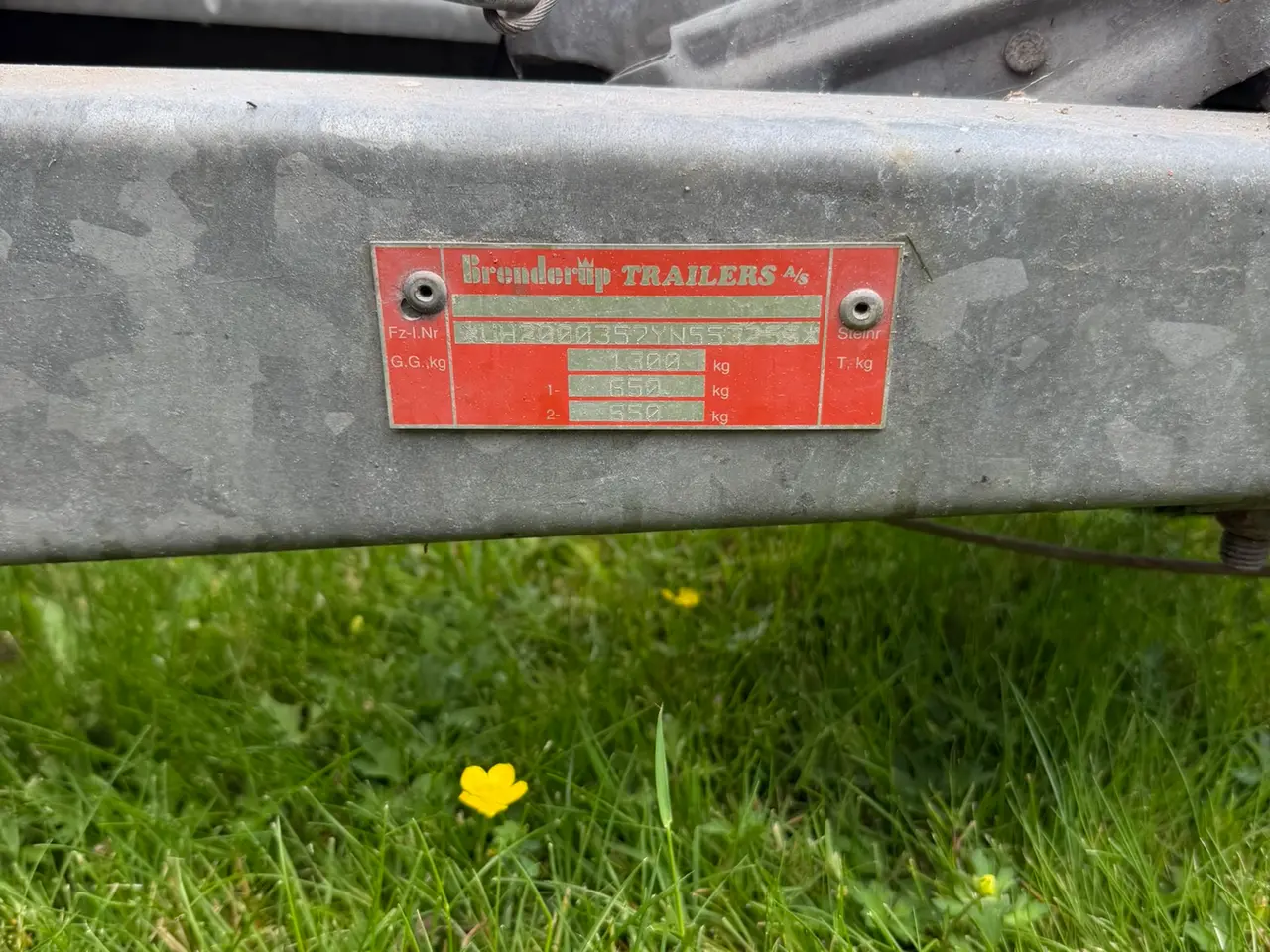 Billede 6 - Brenderup Type 35 Solo Hestetrailer