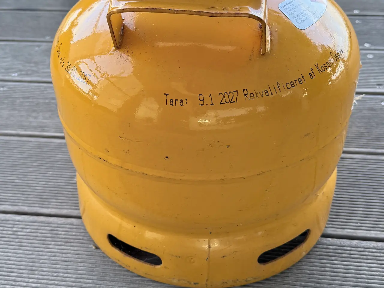 Billede 1 - 5 kg gasflaske - tom