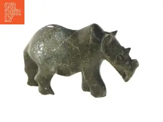 Skulptur af næsehorn (str. 8,5x14,5 cm)