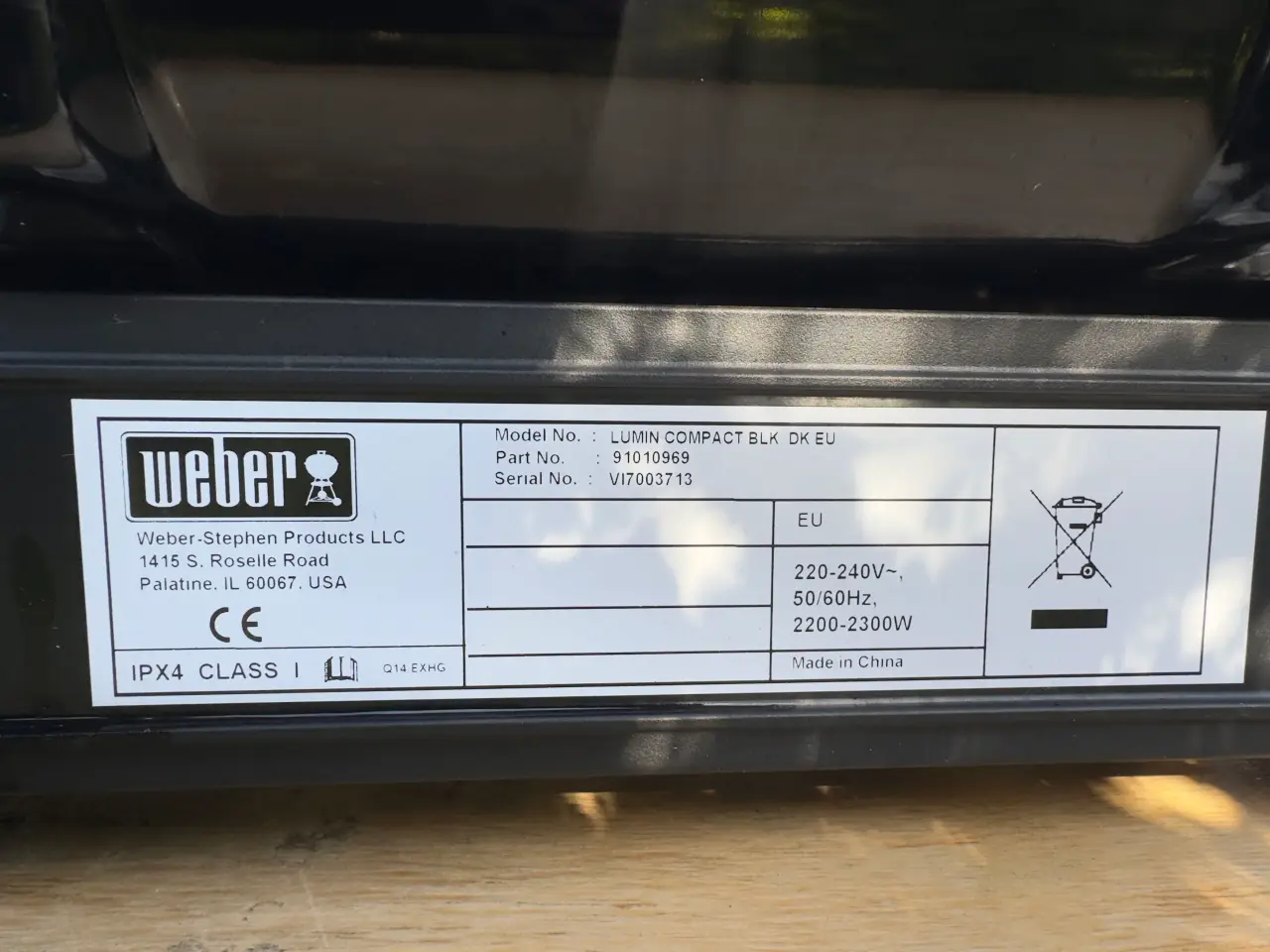 Billede 4 - Weber elgrill Lumin Compact Smart.