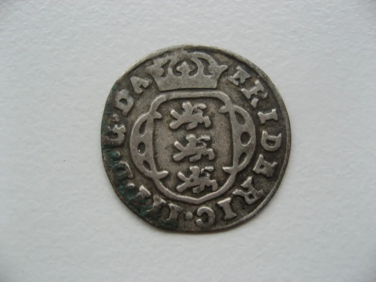 Billede 2 - Særdeles flot II Skilling 1663. Fr.D.III