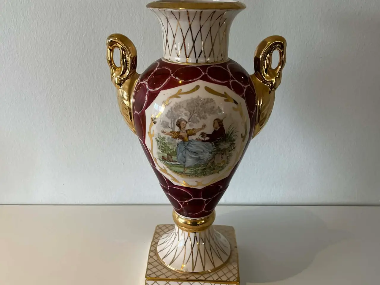 Billede 3 - Vase, Belgisk vase
