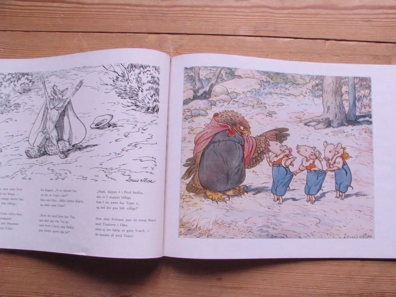 Billede 5 - Louis Moe (1857-1945). Tre smaa Grises Eventyr