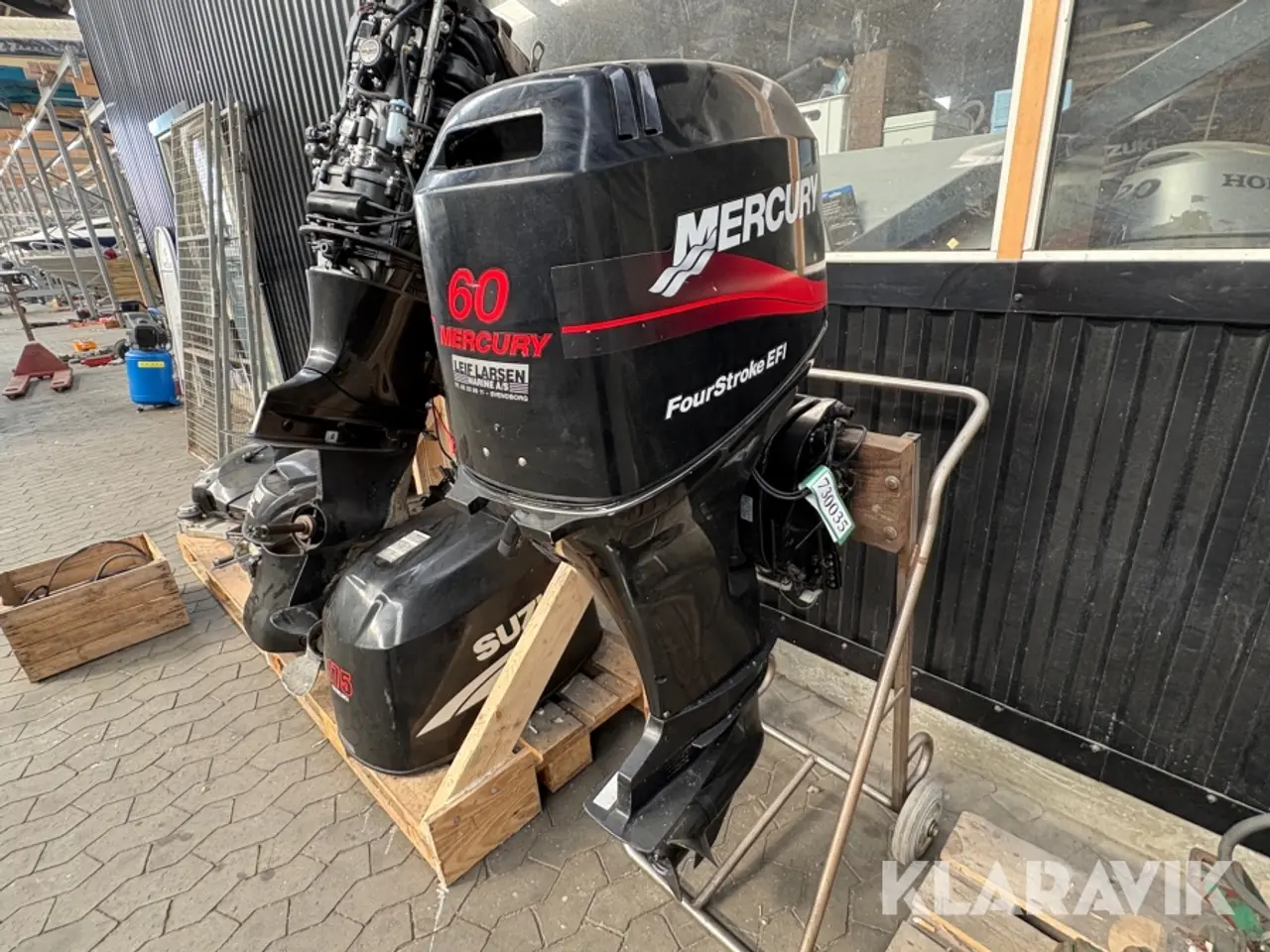 Billede 2 - Påhængsmotor Mercury 60 EFI