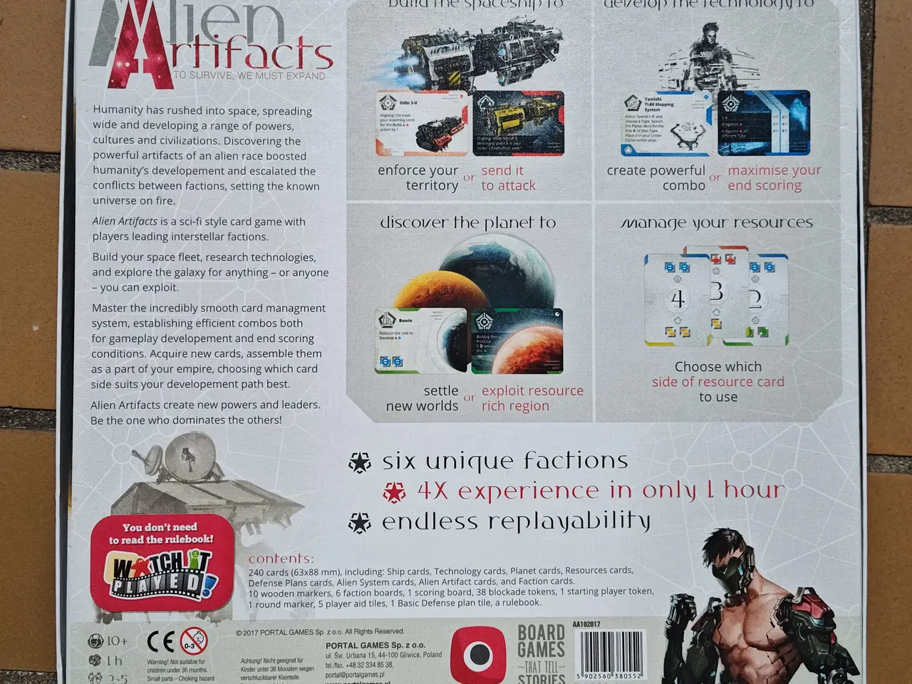 Billede 2 - Alien Artifacts To survive we must expand Brætspil