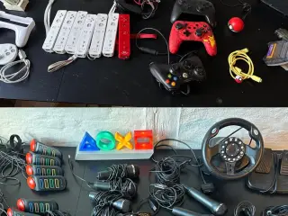 Masser af tilbehør tNintendo Playstston Xbox Wii