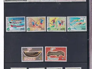 Færøerne - 1989 Komplet - Postfrisk