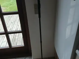 1 benet skydestok.