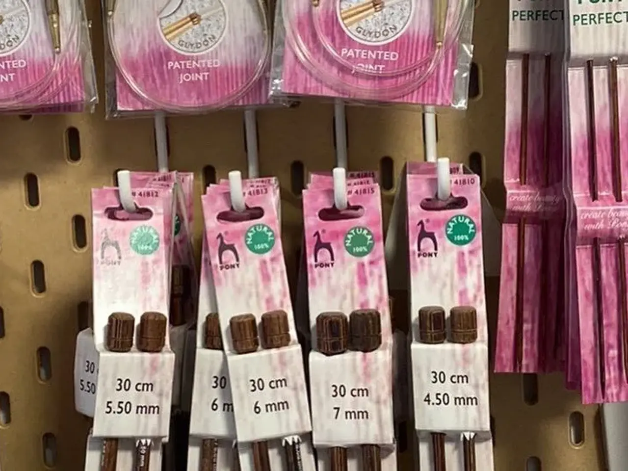 Billede 4 - knitpro og pony Perfect strikkepinde