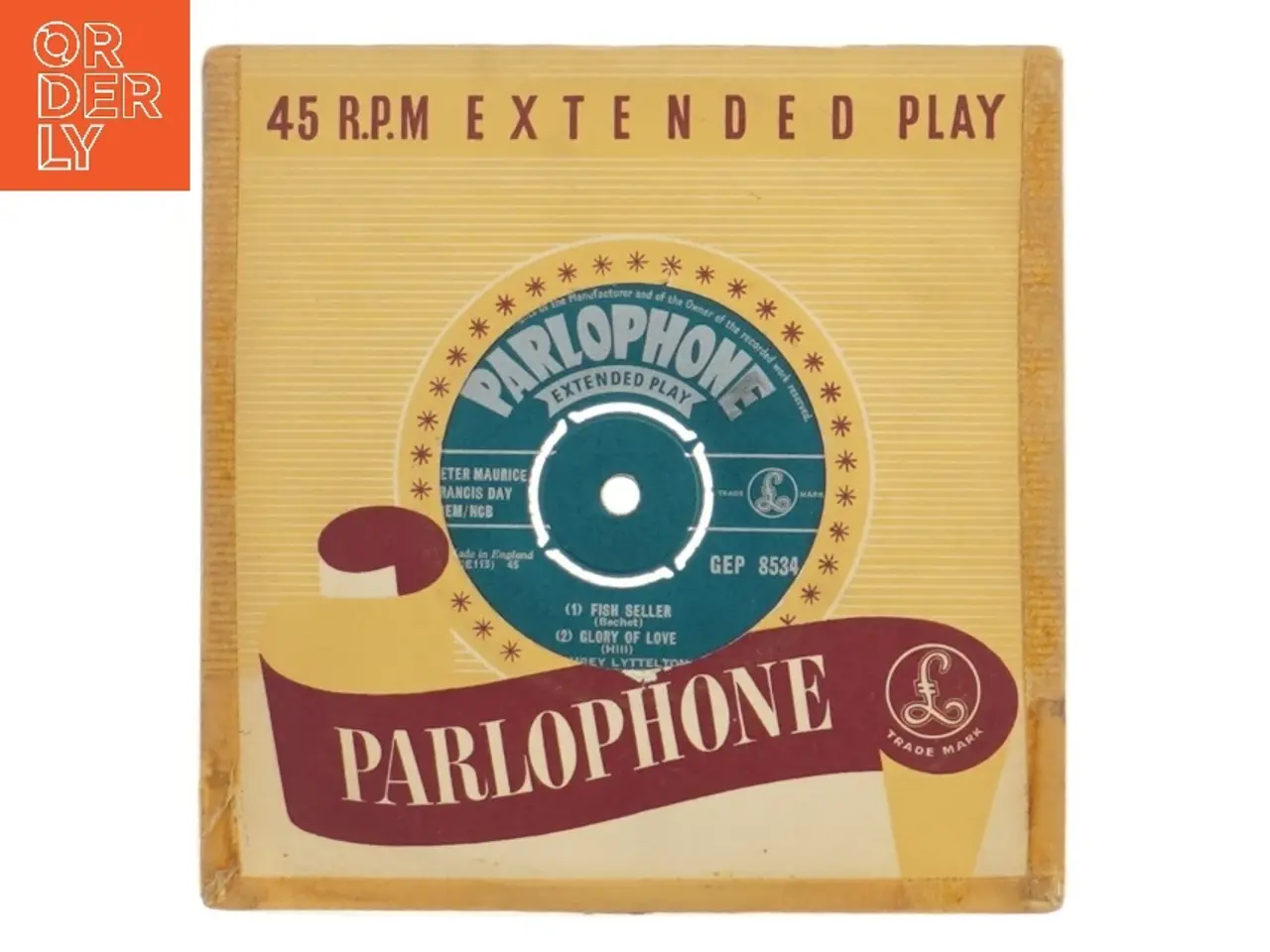 Billede 1 - Parlophone extended play vinyler