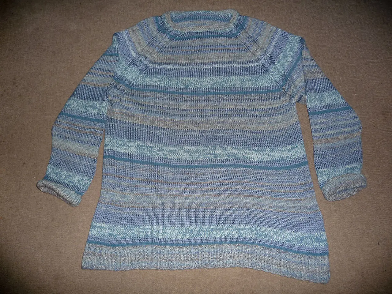 Billede 3 - Håndstrikket oversize bluse