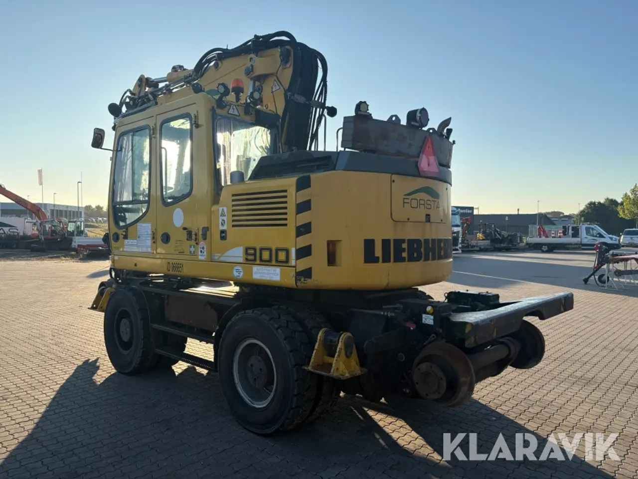 Billede 3 - Rail-maskine Liebherr A 900 C ZW Litronic