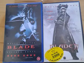 Blade 1 & 2 VHS