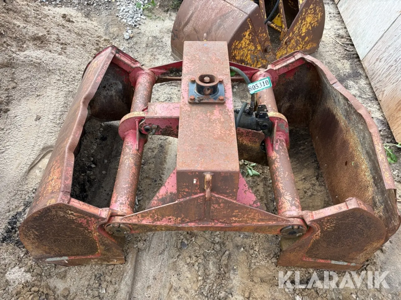 Billede 5 - Hydrauliske grabbe til lastbilkran, 4 Styk