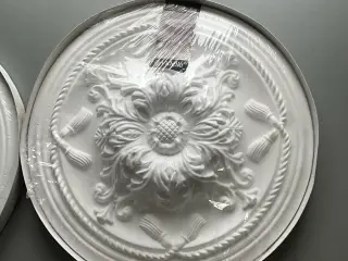 2 stk. klassiske Vidella R15 stukrosetter 