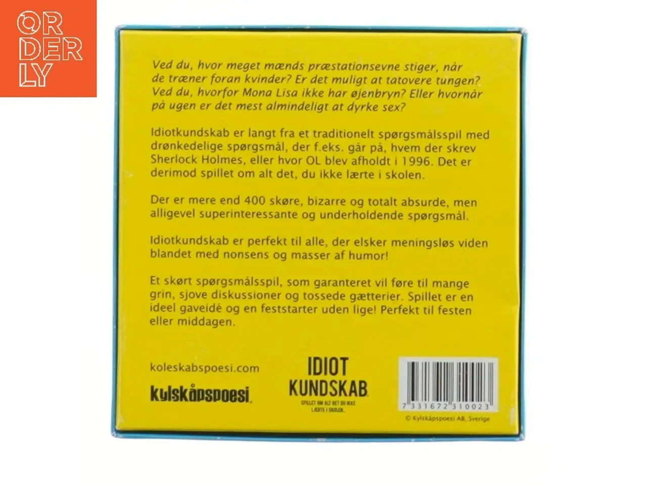 Billede 3 - Idiotkundskab quiz spil