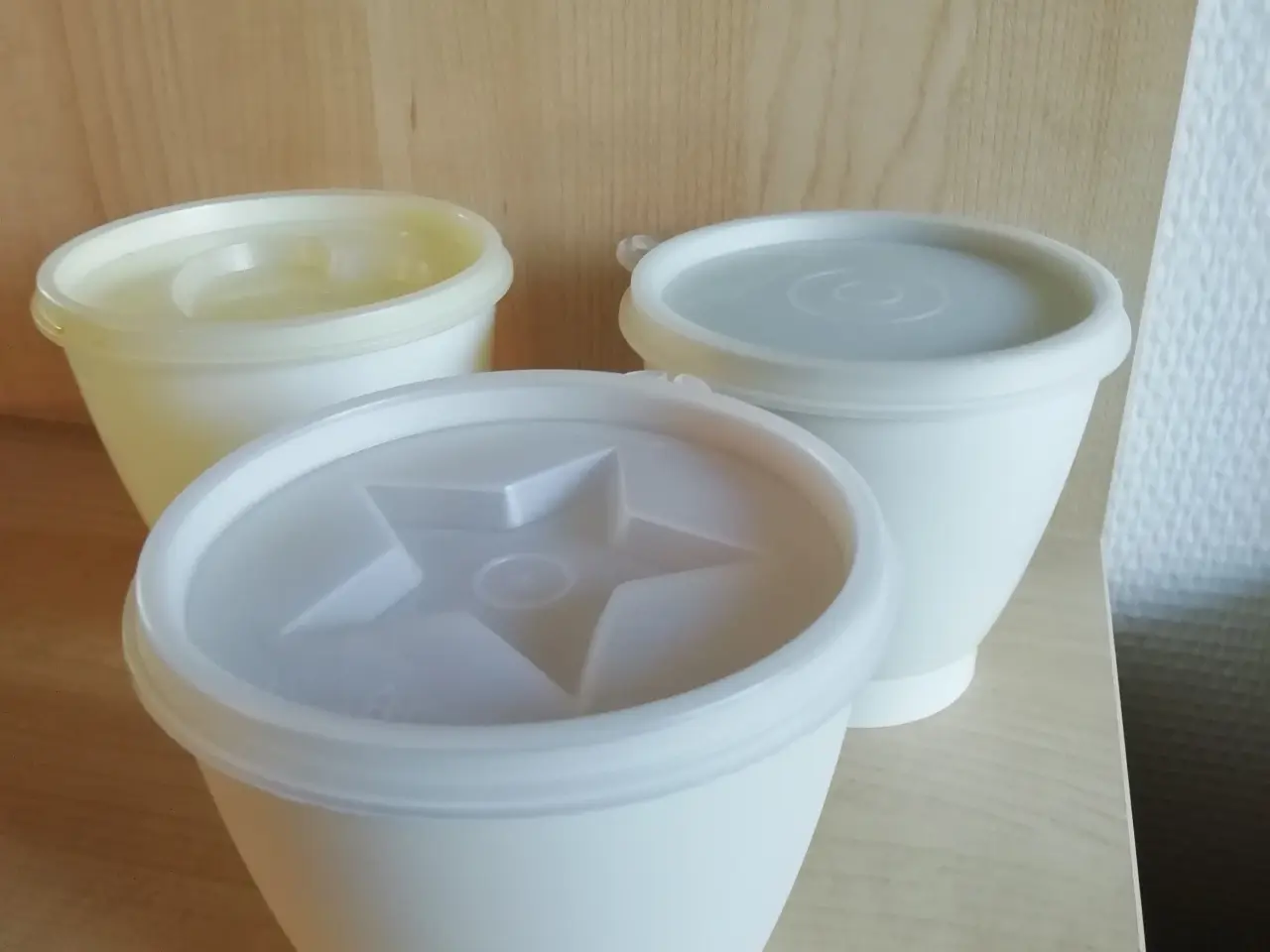 Billede 1 - serverings-/opbevaringsbøtte, Tupperware