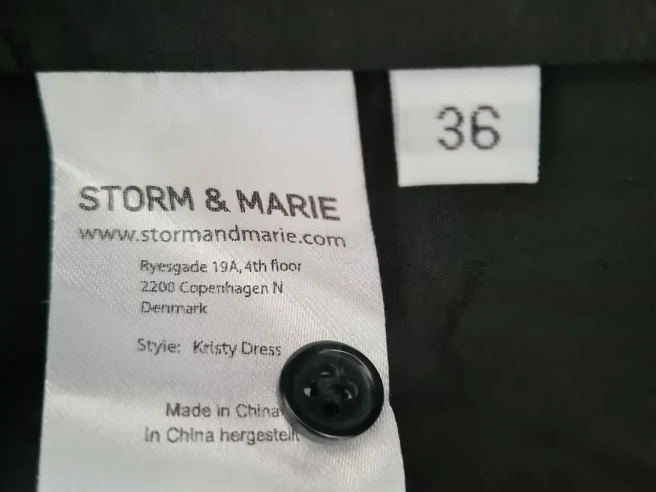 Billede 3 - Storm & Marie – Kristy Dress (Sort, str. 36)