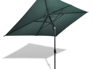 Parasol 200x300 cm rektangulær grøn