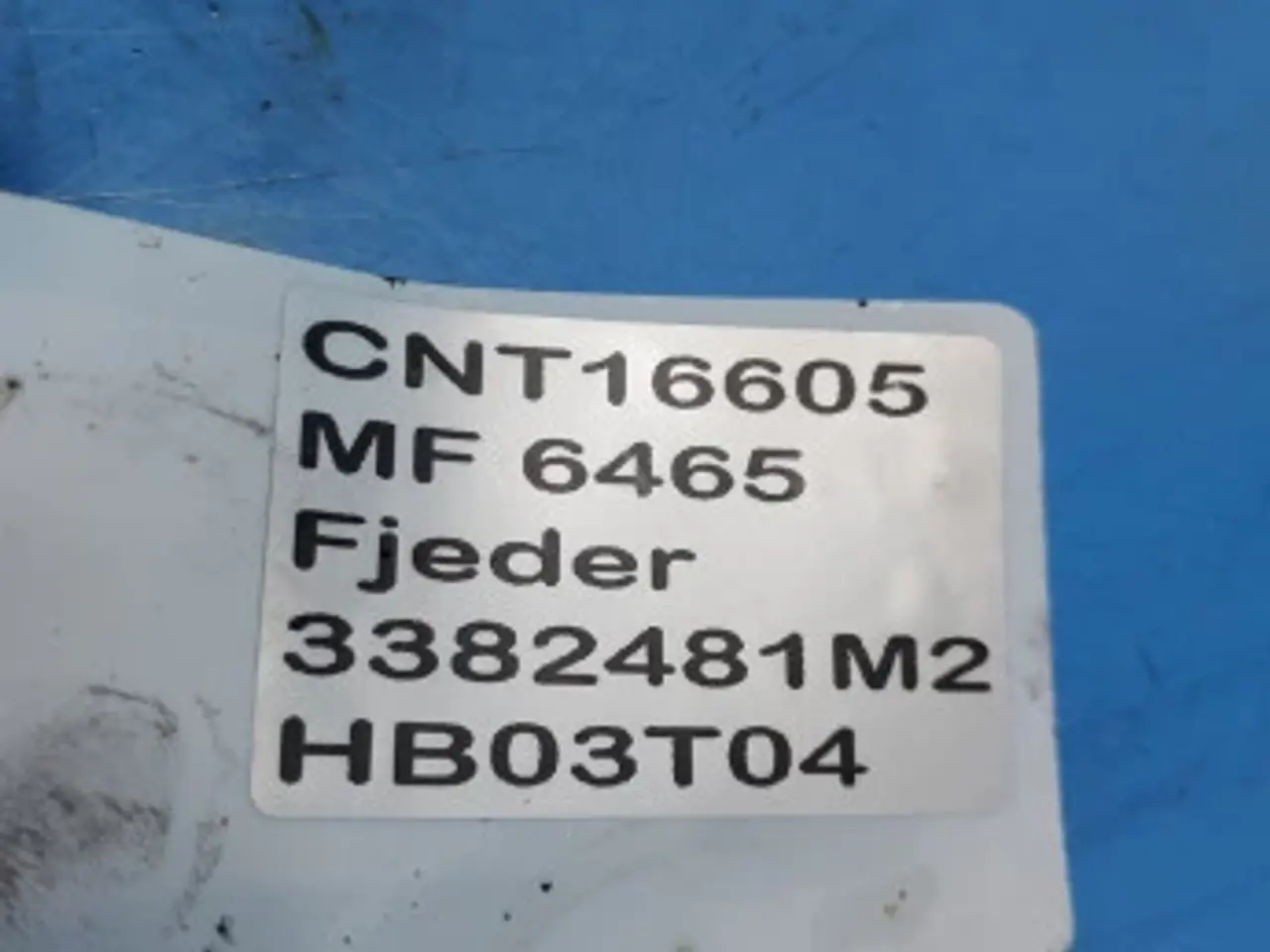 Billede 8 - Massey Ferguson 6465 Fjeder 3382481M2