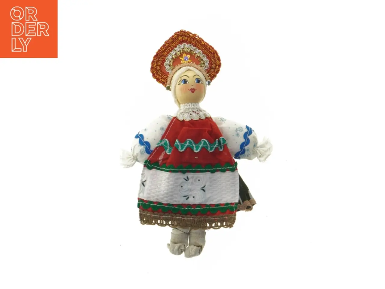 Billede 1 - Traditionel dukke russisk(str. 23,5 cm)