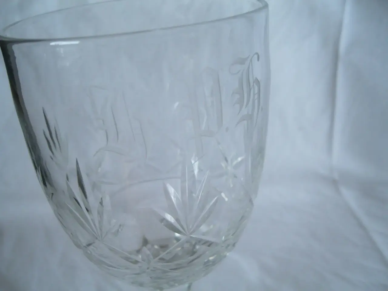 Billede 2 - Pokal Aarhus Glasværk 1920 20,2 cm.