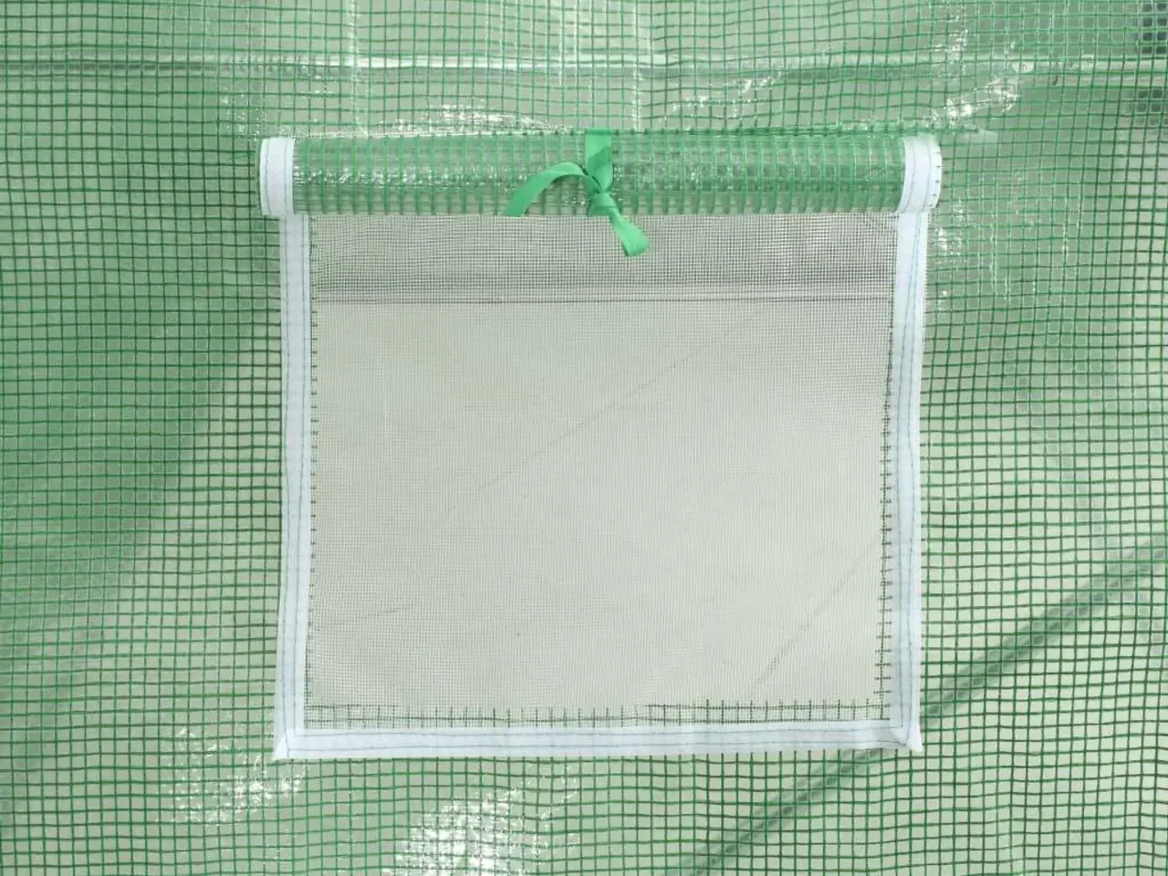 Billede 9 - Drivhus 3,5 m² i PE-netstof - 450 × 300 × 200 cm, grøn