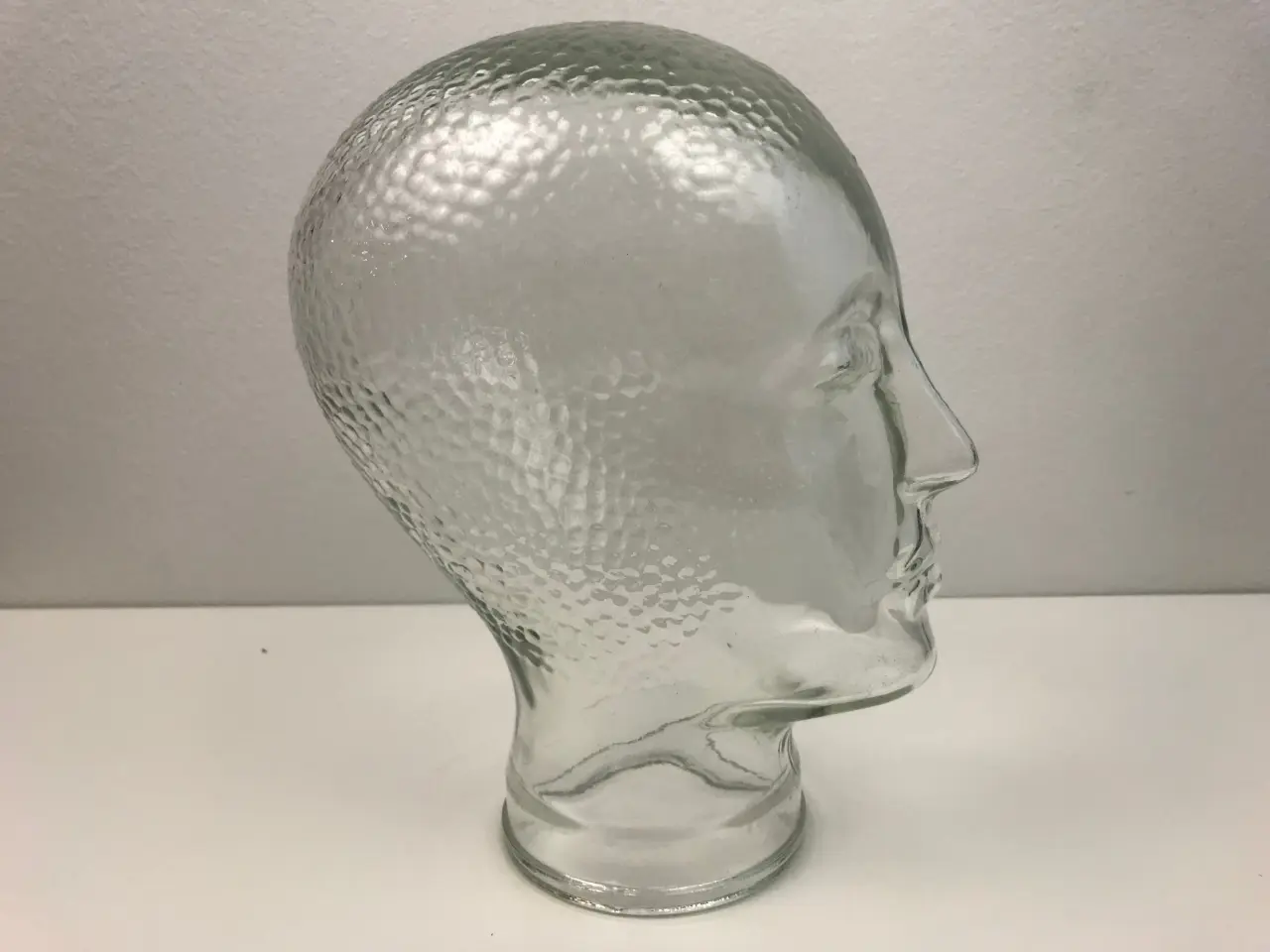 Billede 4 - Glasfigur / Glas-hoved (vintage)