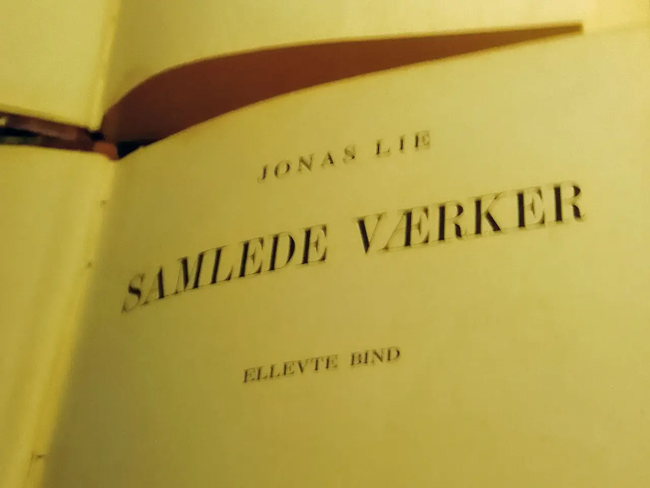Billede 1 - Jonas Lie: Samlede værker. 2. og 11. bind..bind