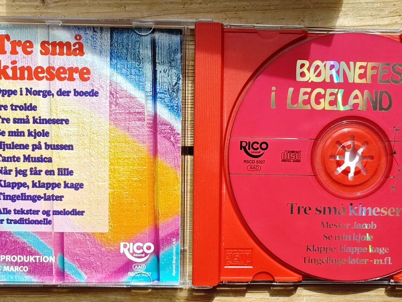 Billede 2 - Tre små kinesere - Børnefest i legeland CD