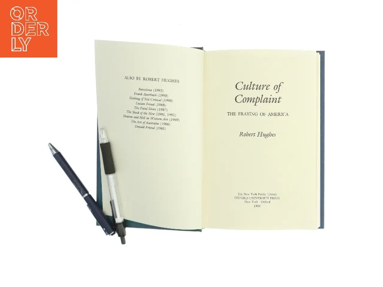Billede 2 - Culture of Complaint af Robert Hughes (Bog)