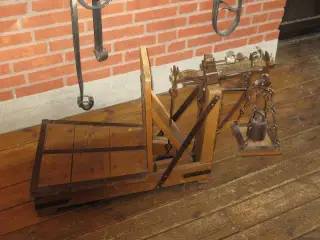 Gammel købmandsvægt
