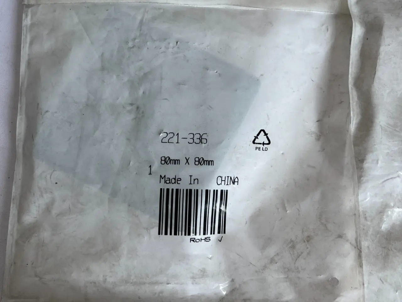 Billede 4 - Ebm‑Papst 221‑336 ventilator Filter 80 X 80Mm 4x