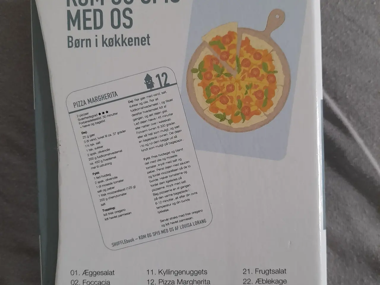 Billede 3 - Shufflebook "Kom og spis med os"