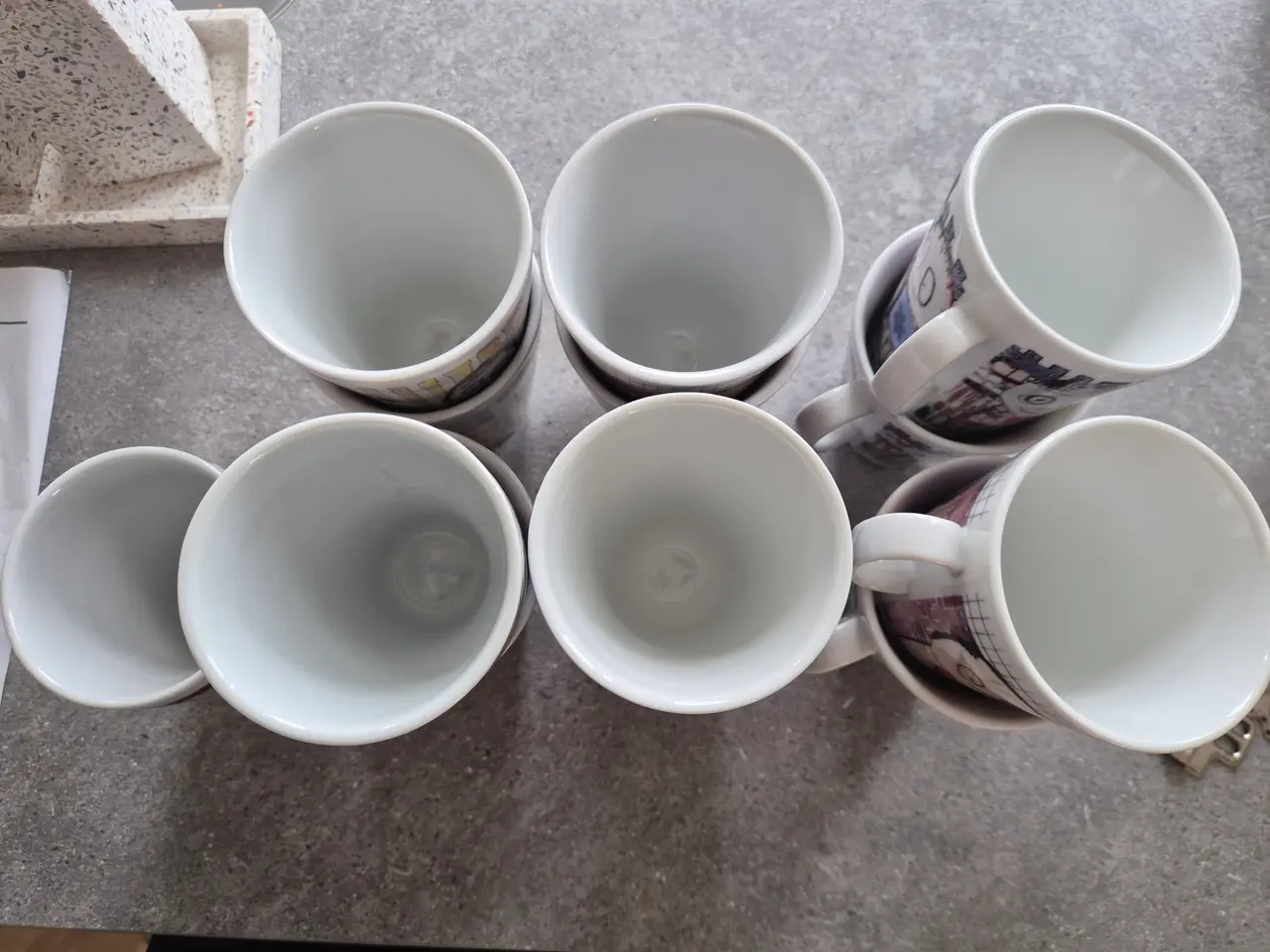 Billede 2 - 9 stks Poul Pava kopper