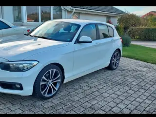 Hvid BMW 118d 