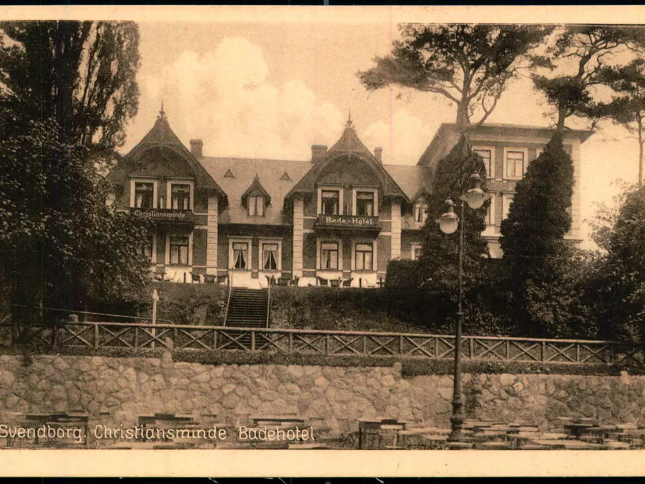 Billede 1 - Svendborg - Christiansminde Badehotel - Stender S. 194 - Ubrugt