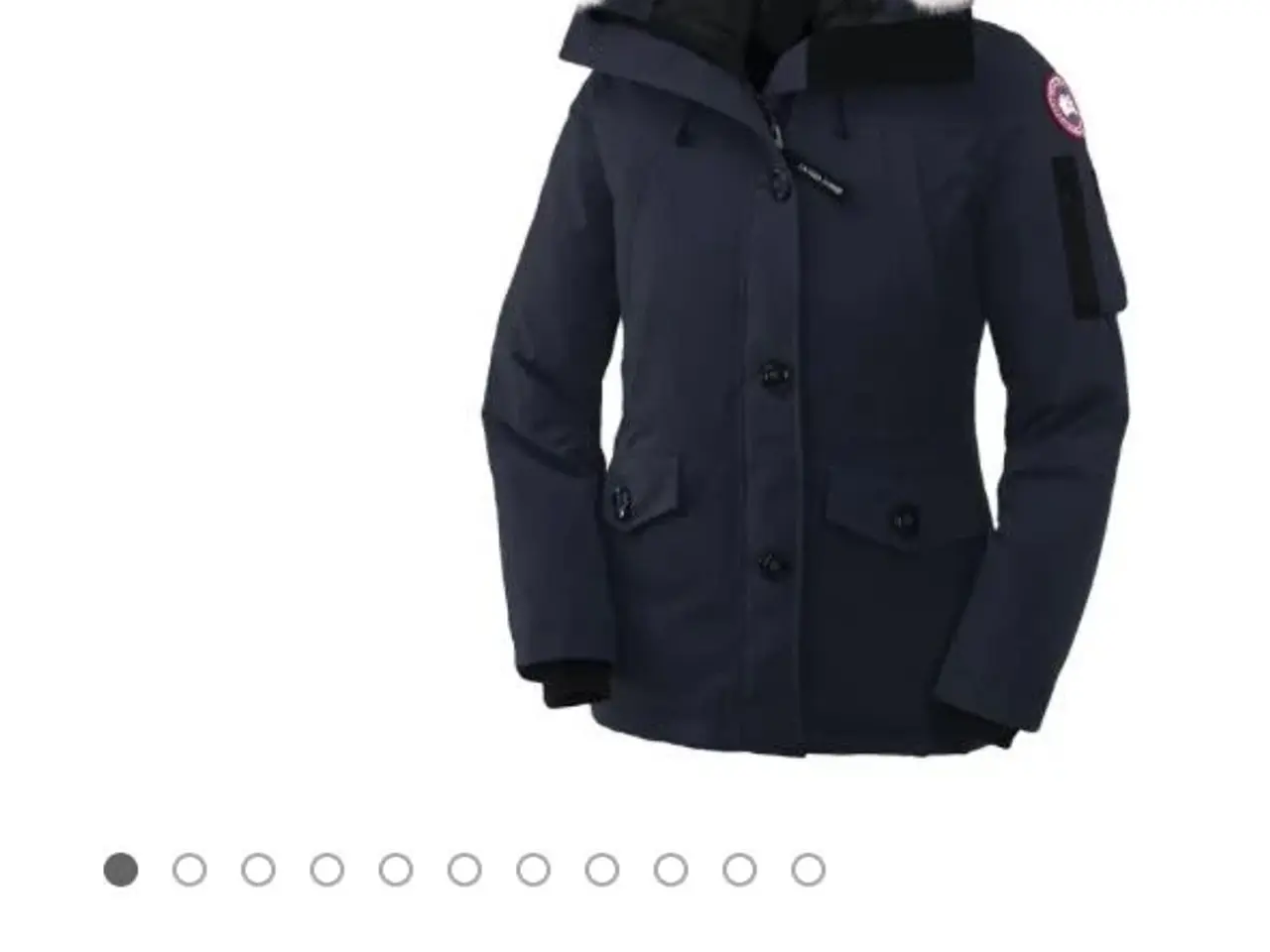 Billede 1 - Ægte Canada Goose vinterjakke med pelskant