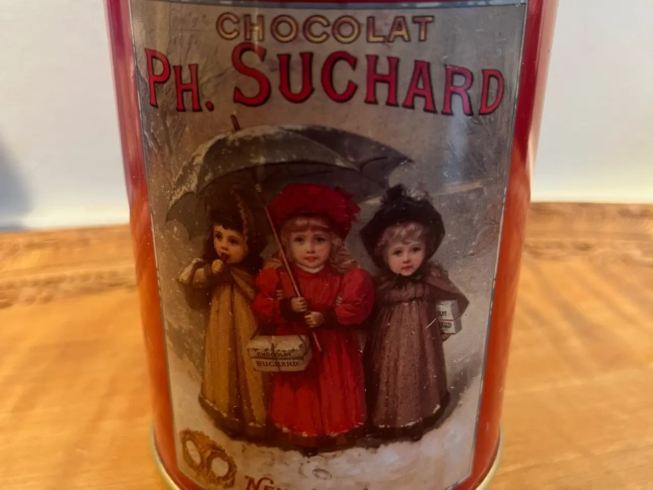 Billede 4 - Smuk vintage Chocolat Suchard metaldåse