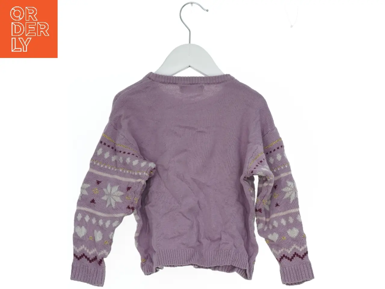 Billede 2 - Strikket sweater med mønster fra H&M (str. 104)