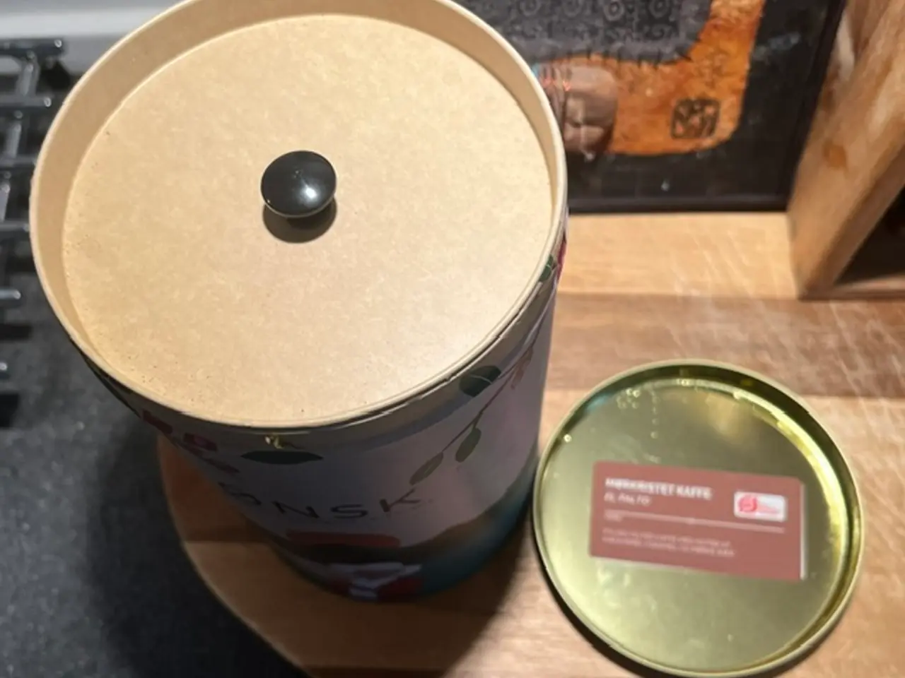Billede 3 - ØNSK kaffedåse med aromalåg